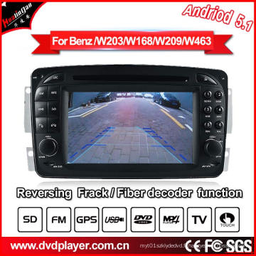 Lecteur DVD de voiture Android pour Mercedes-Benz Viano / Vaneo / Vito / C-W203 / a-W168 / Clk-C209 / G-W463